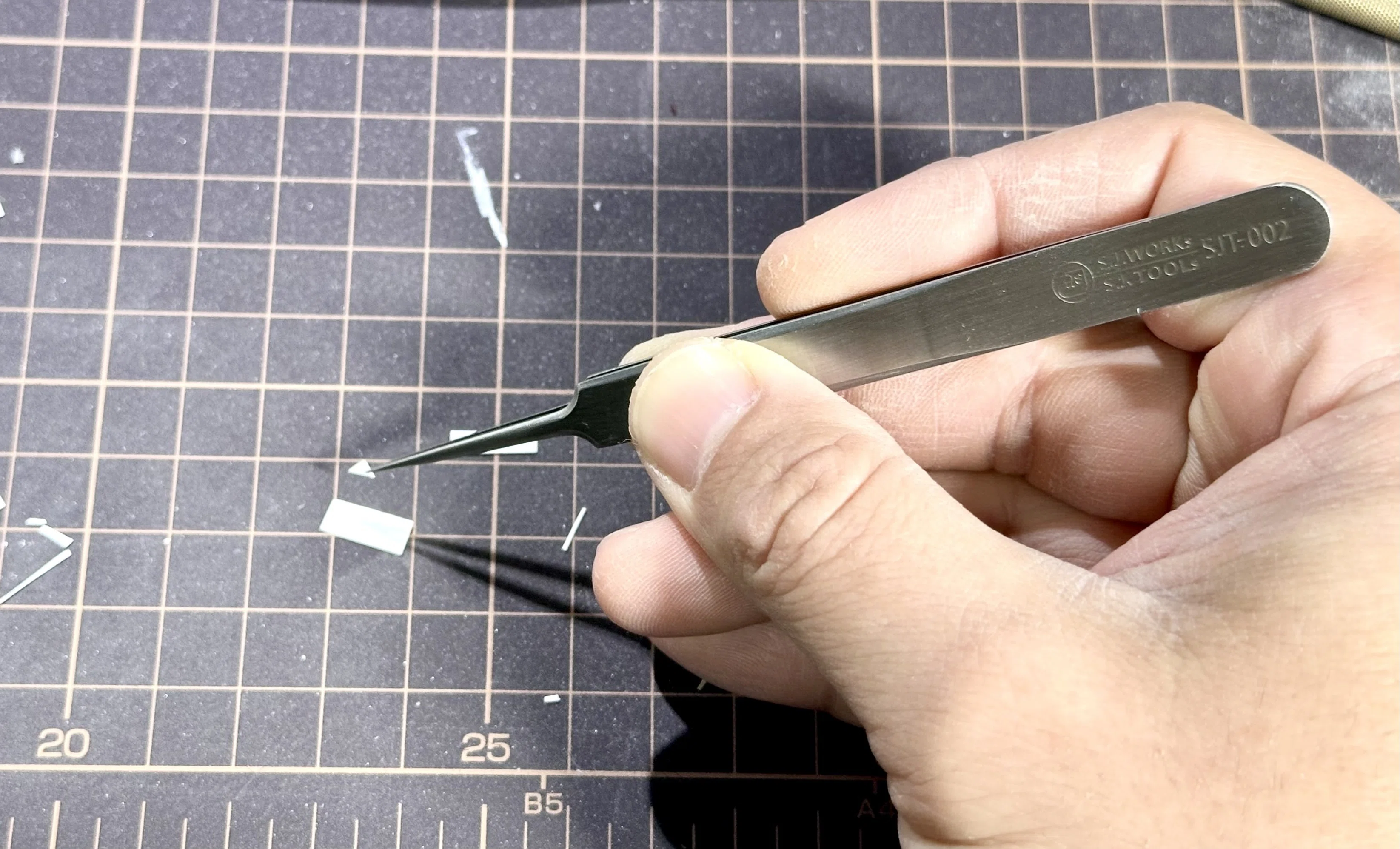 まさに指先の延長!S.J.WORKSのピンセットが最高に良かったお話。|は まさに指先の延長!S.J.WORKSのピンセットが最高に良かったお話。|は