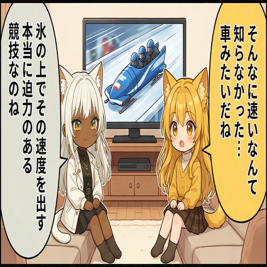 おはよう朝の“今日はなんの日”？ #154 ボブスレーの日｜めいのは✨️AI