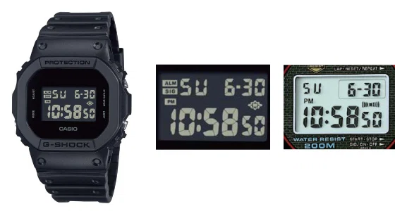 初解説？！】G-SHOCK 5000シリーズの細かすぎる違い｜カシオ計算機株式会社