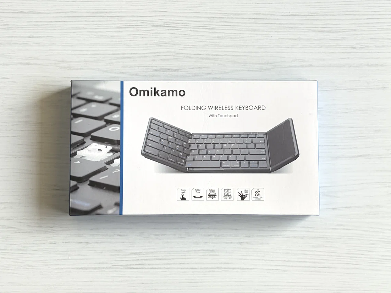 Omikamo 折り畳み式キーボード｜iPad miniのお供に携帯性は抜群｜AIKE