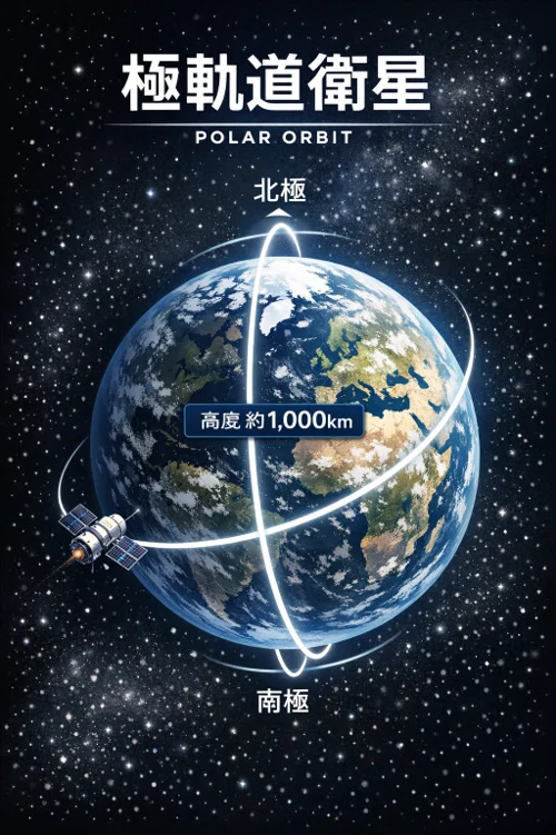 69. 空から地球を見守るもう一つの目 ― 極軌道衛星とは？ ～JIBANNOTE