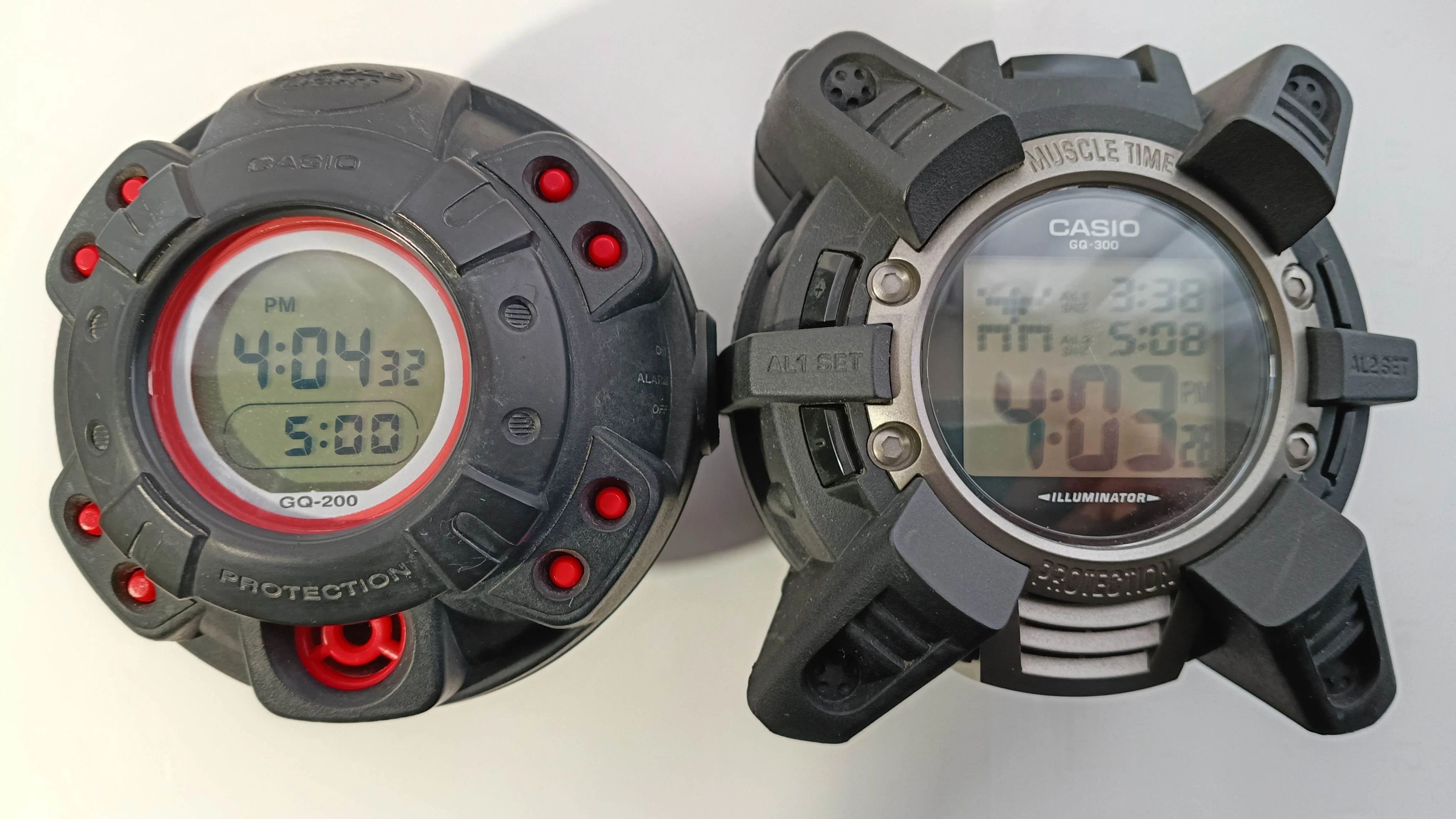 CASIO G-SHOCK GQ-300 - カシオ レア品 MUSCLE マッスルタイムの通販
