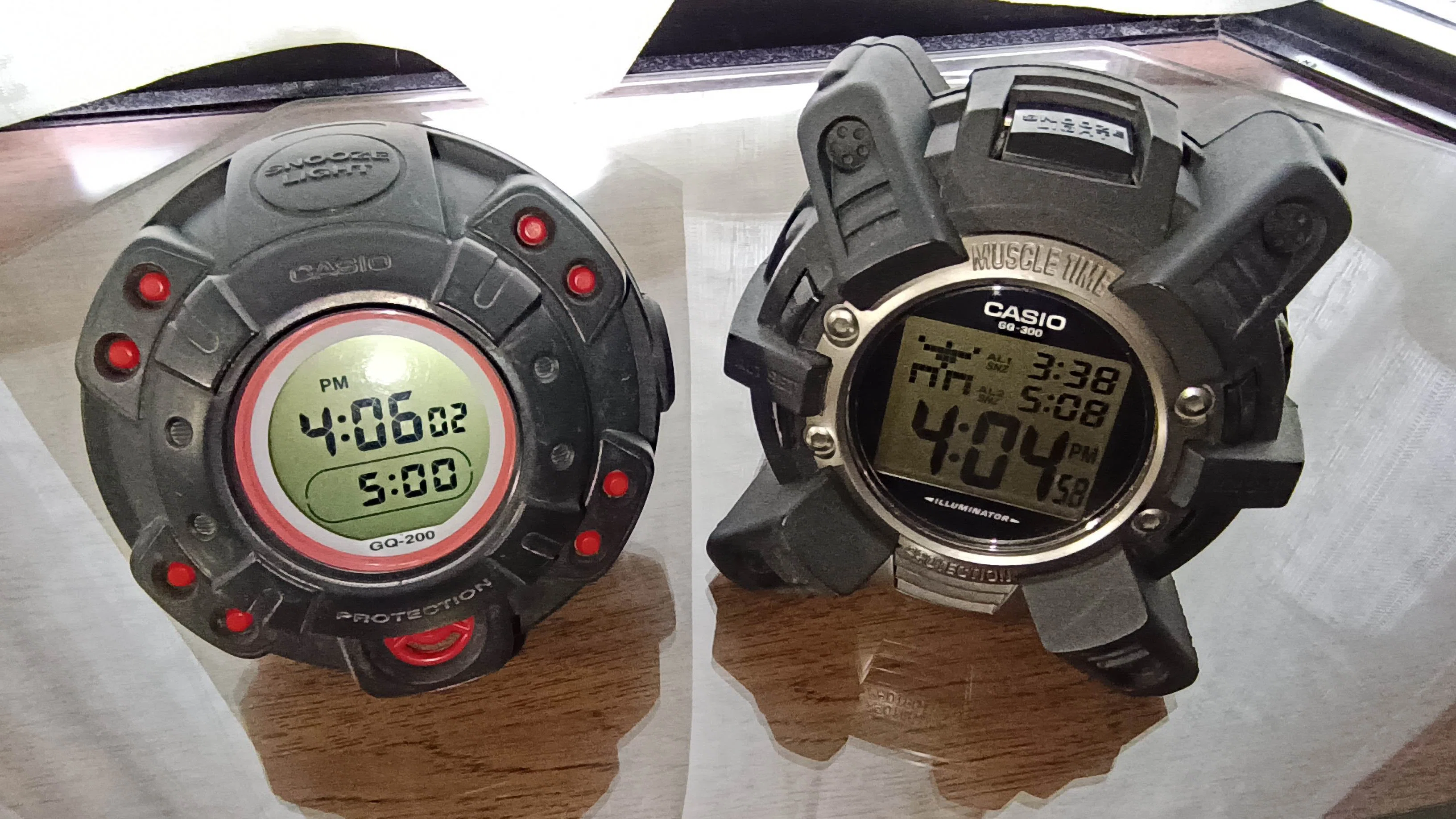 CASIO G-SHOCK GQ-300 - カシオ レア品 MUSCLE マッスルタイムの通販