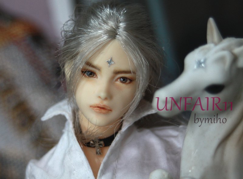 1/6カスタムドールヘッド☆UNFAIR11☆Pegasus☆ bymiho☆六分の一男子