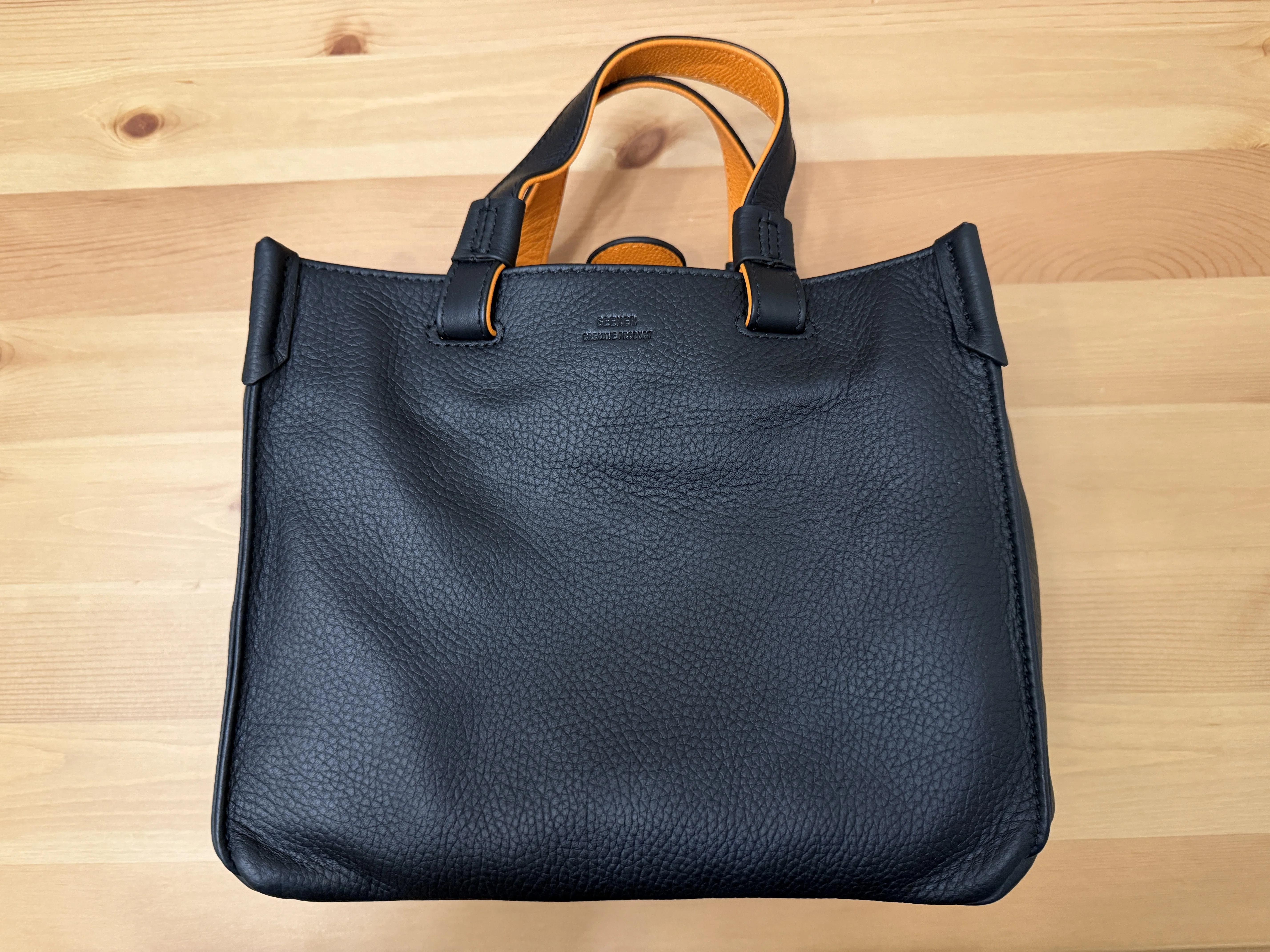 Tote bag seeker ミニトート ミニトートバッグ メンズ 革 ブランド 