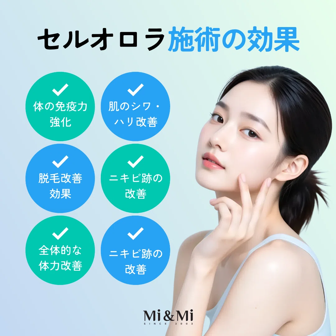 韓国ポテンツァ×フラクセルの効果を最大化！幹細胞セルオーロラとの