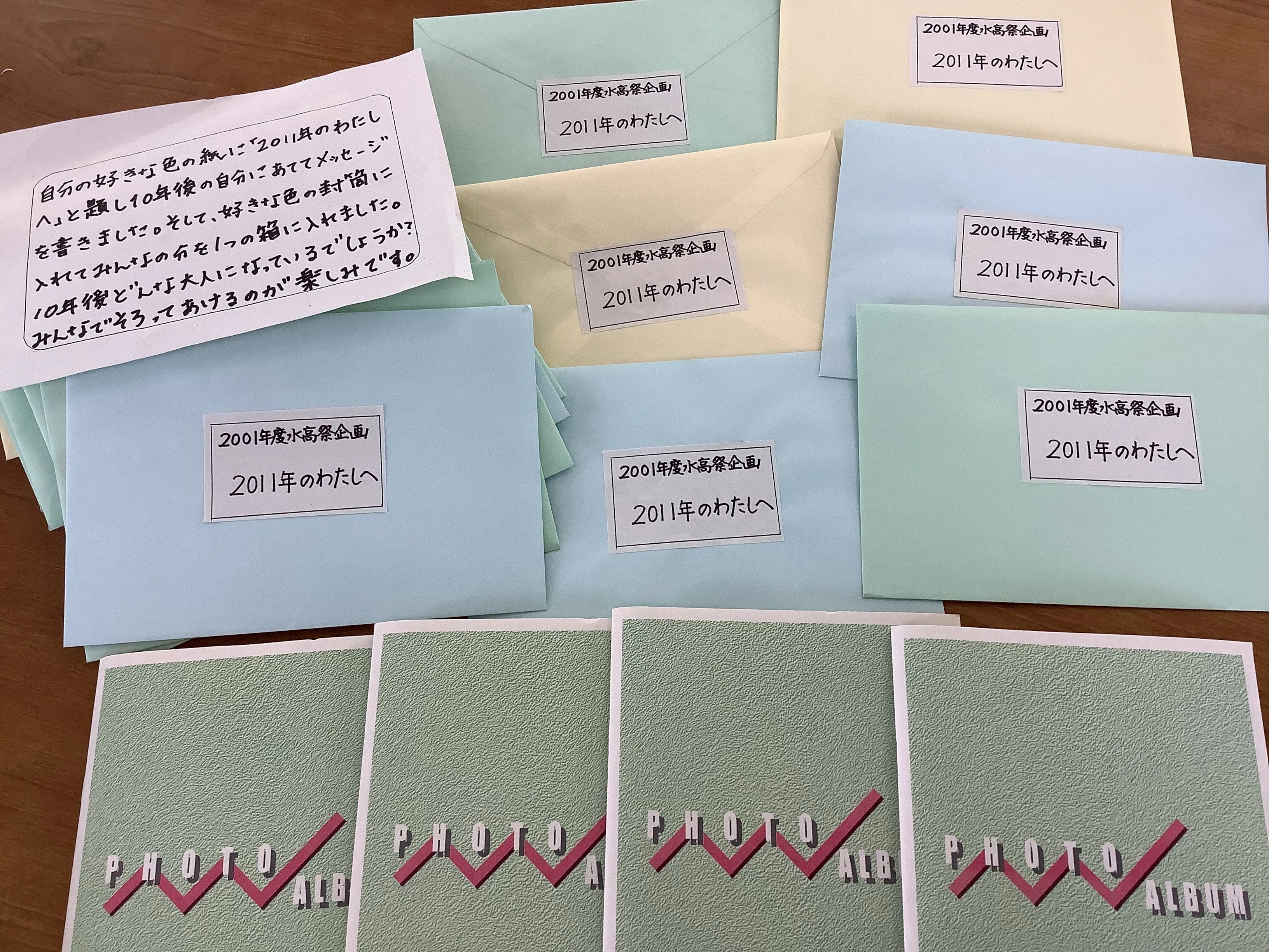 10年後の自分にあてた手紙～旧水原高校卒業生の皆さん～｜新潟県立
