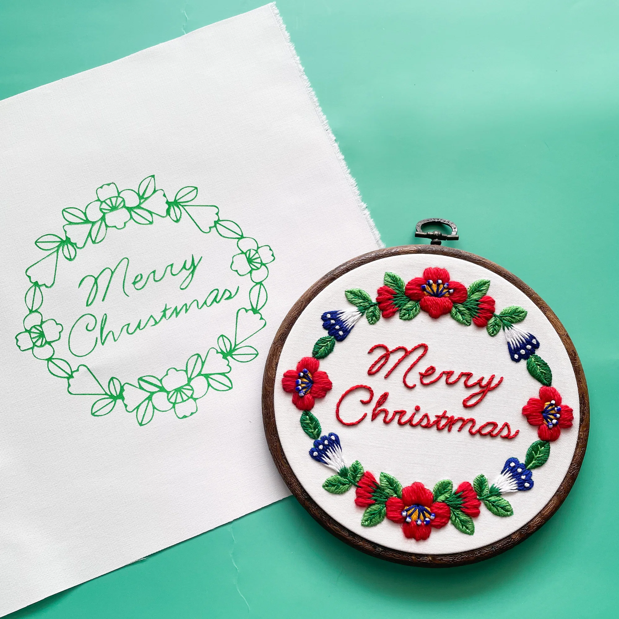 刺繍キットの内容と難易度のこと｜hironoc
