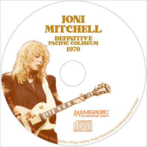 ジョニ・ミッチェル】1979年ツアーからレストア音源が入荷しました