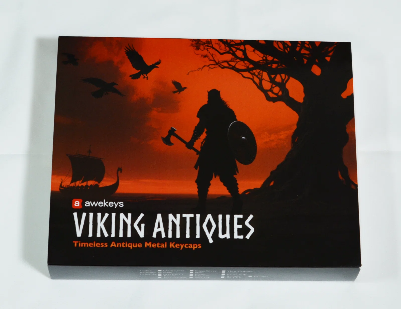 Awekeys Viking Antiques Full Metal Keycaps Set 金属ならではの重厚