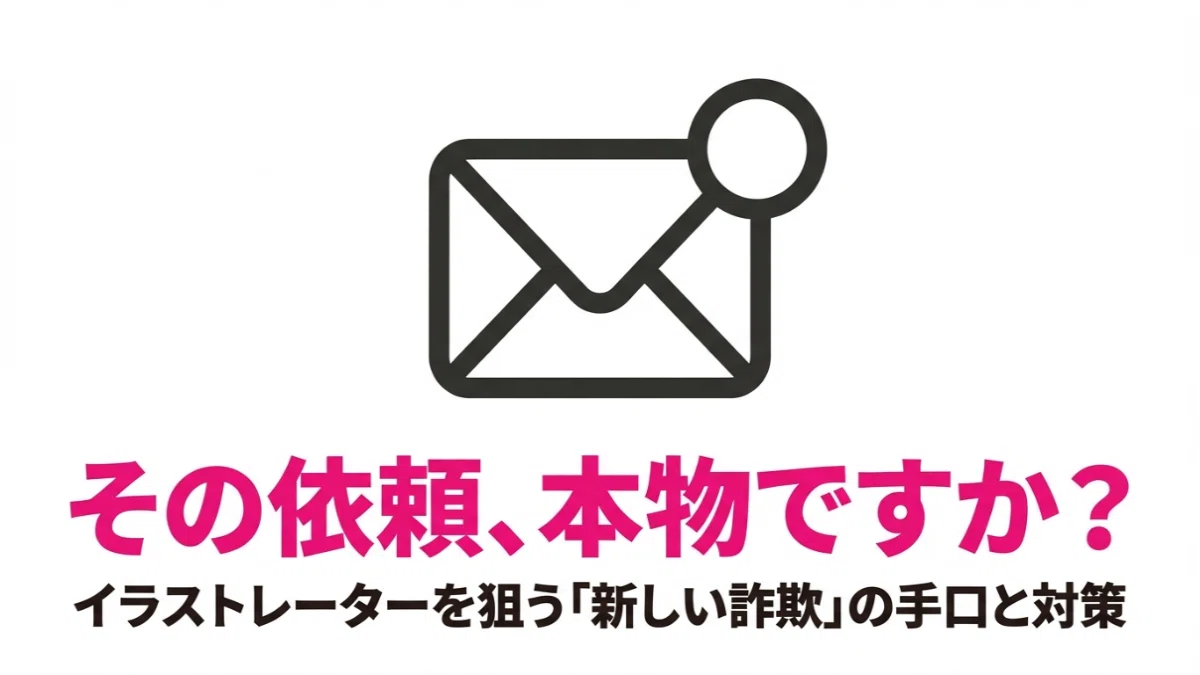 イラストレーター向け詐欺が急増：XのDM依頼を見抜く方法（実例つき 
