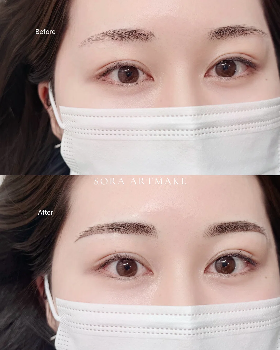 韓国で受ける自然な眉アートメイク｜Idol Brow（コンボ技法）について