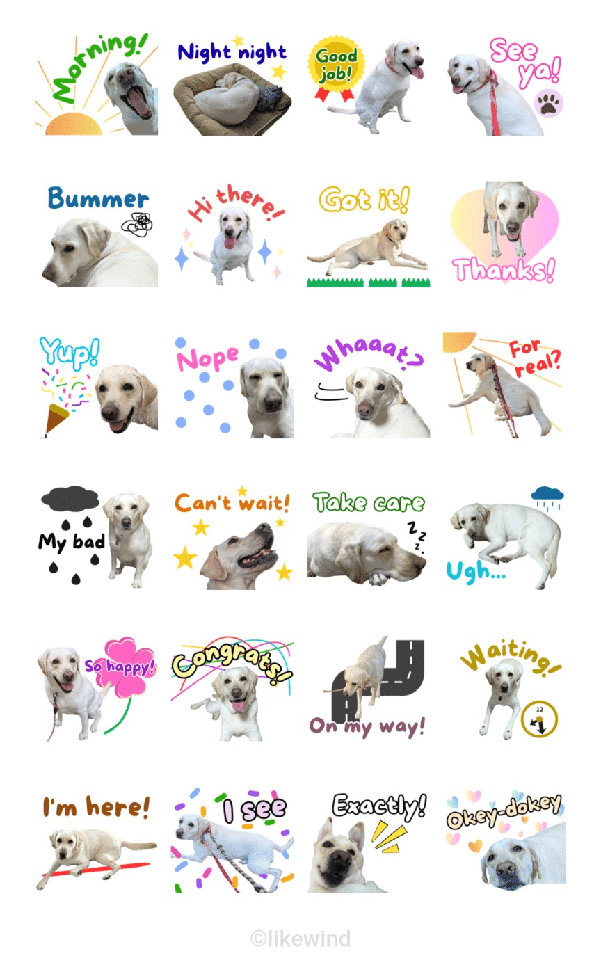 いまさらLINEスタンプ作りました｜likewind