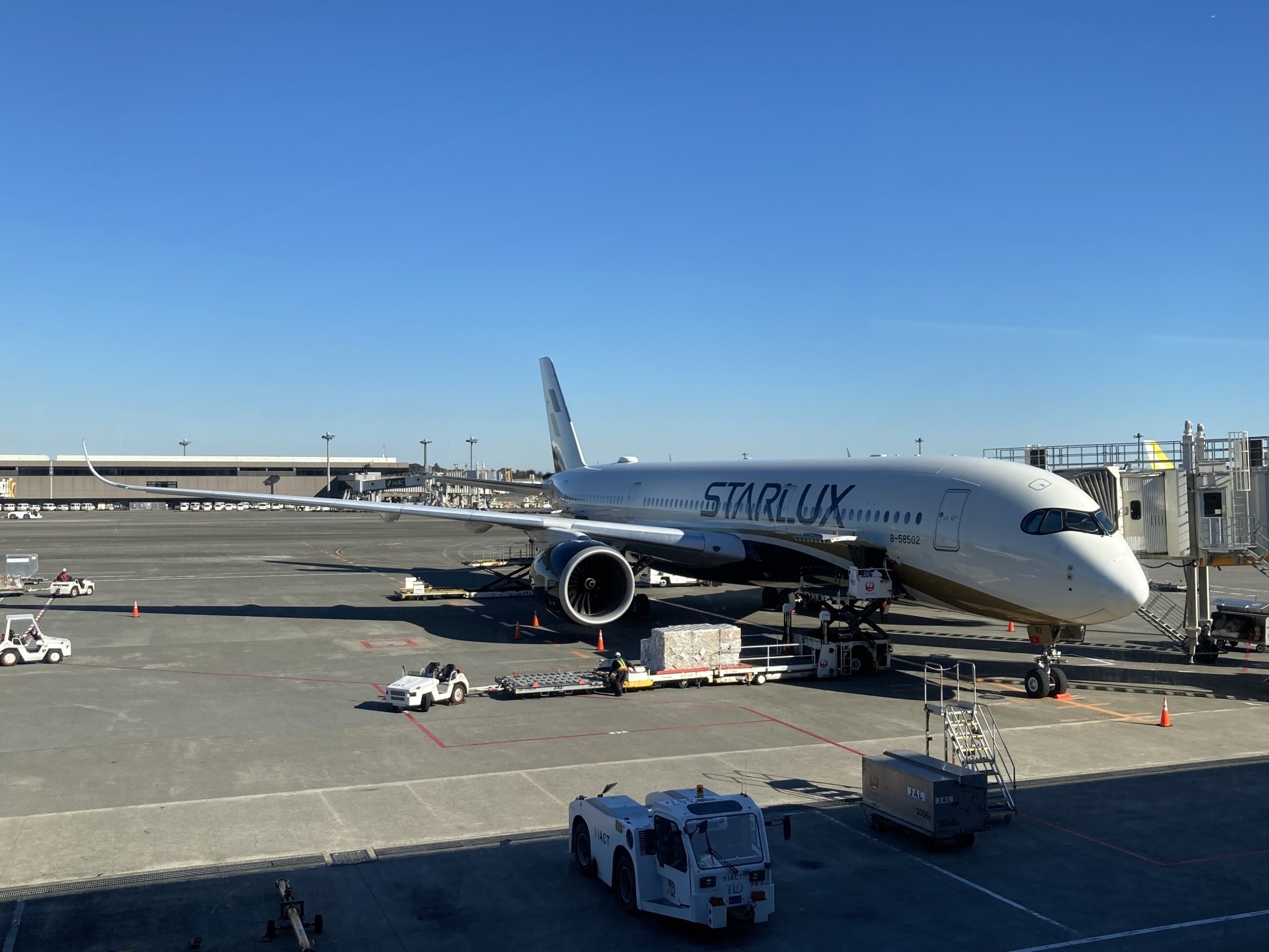 スターラックス航空に初めて乗りました（往路編）成田～台北桃園