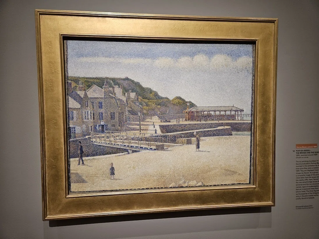点描画の始祖「スーラと海」展【ロンドン編集記者の取材日記①