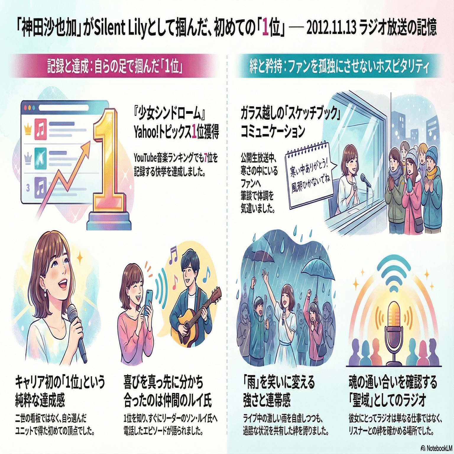 神田沙也加」としてではなく、「Silent Lily」として掴んだ1位｜Wednesday