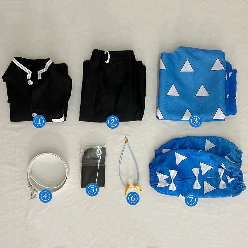 鬼滅の刃 雷の呼吸 獪岳 かいがく キャラクターコスチューム 男女兼用