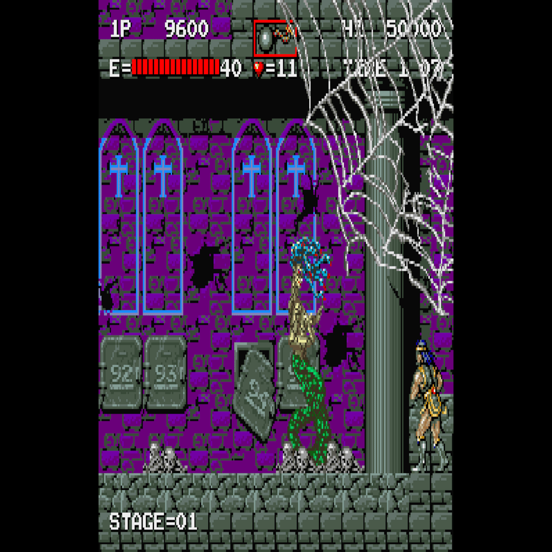 悪魔城ドラキュラ（アーケード版）の感想｜コロちゃん