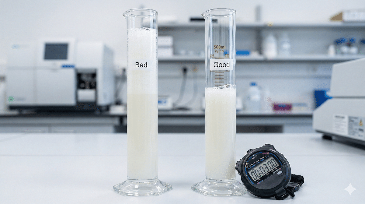 改善後のタンクとデータ