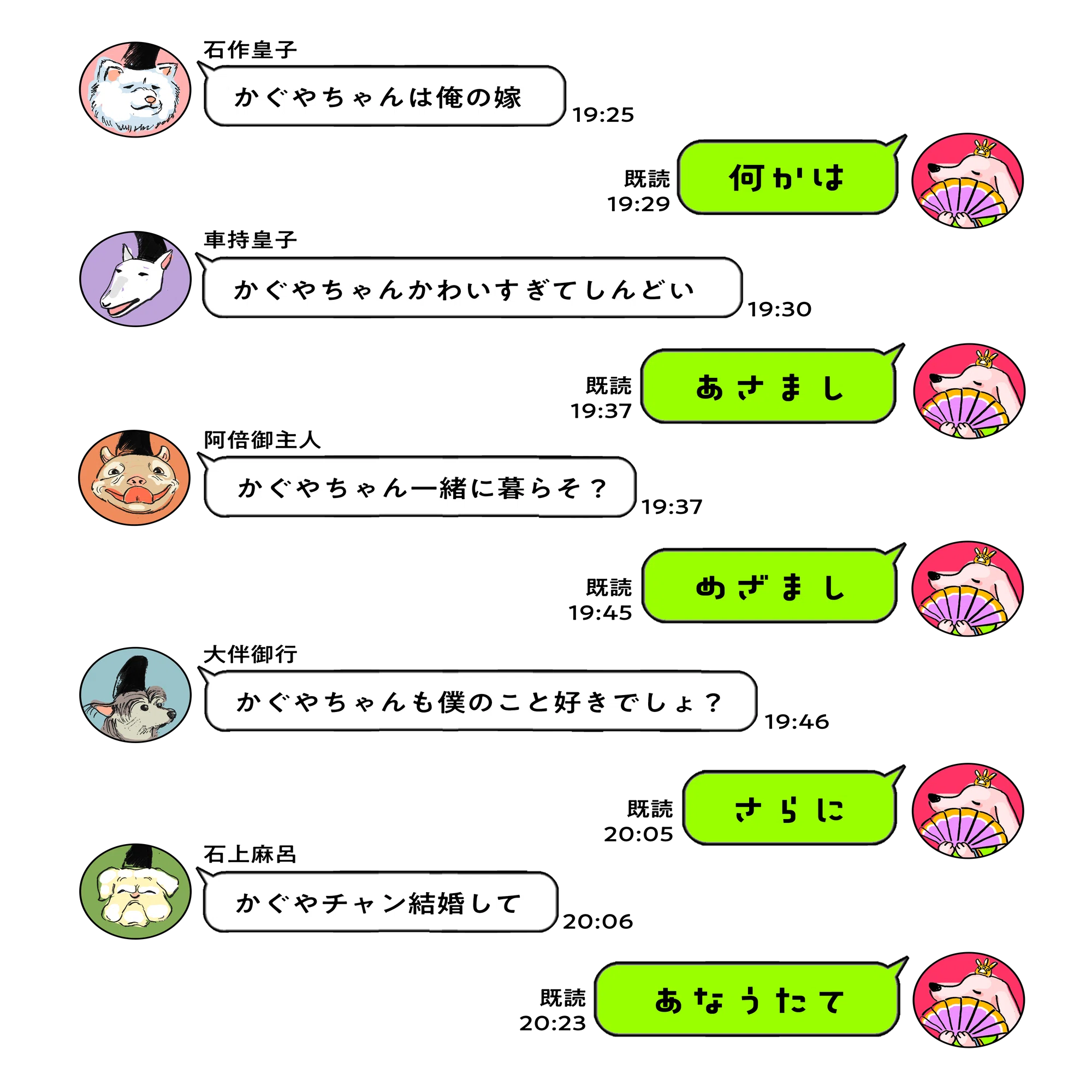 レスだけ『竹取物語』③【第八回】｜笠間書院