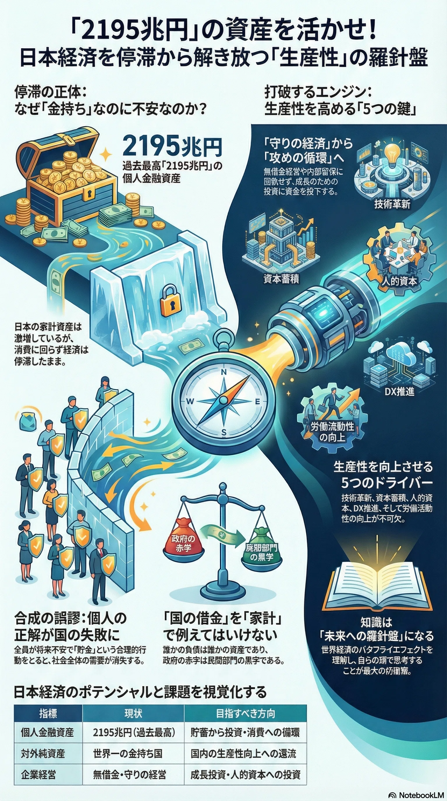 読書日記】お金と経済 日本の生産性を高める仕組みと法則