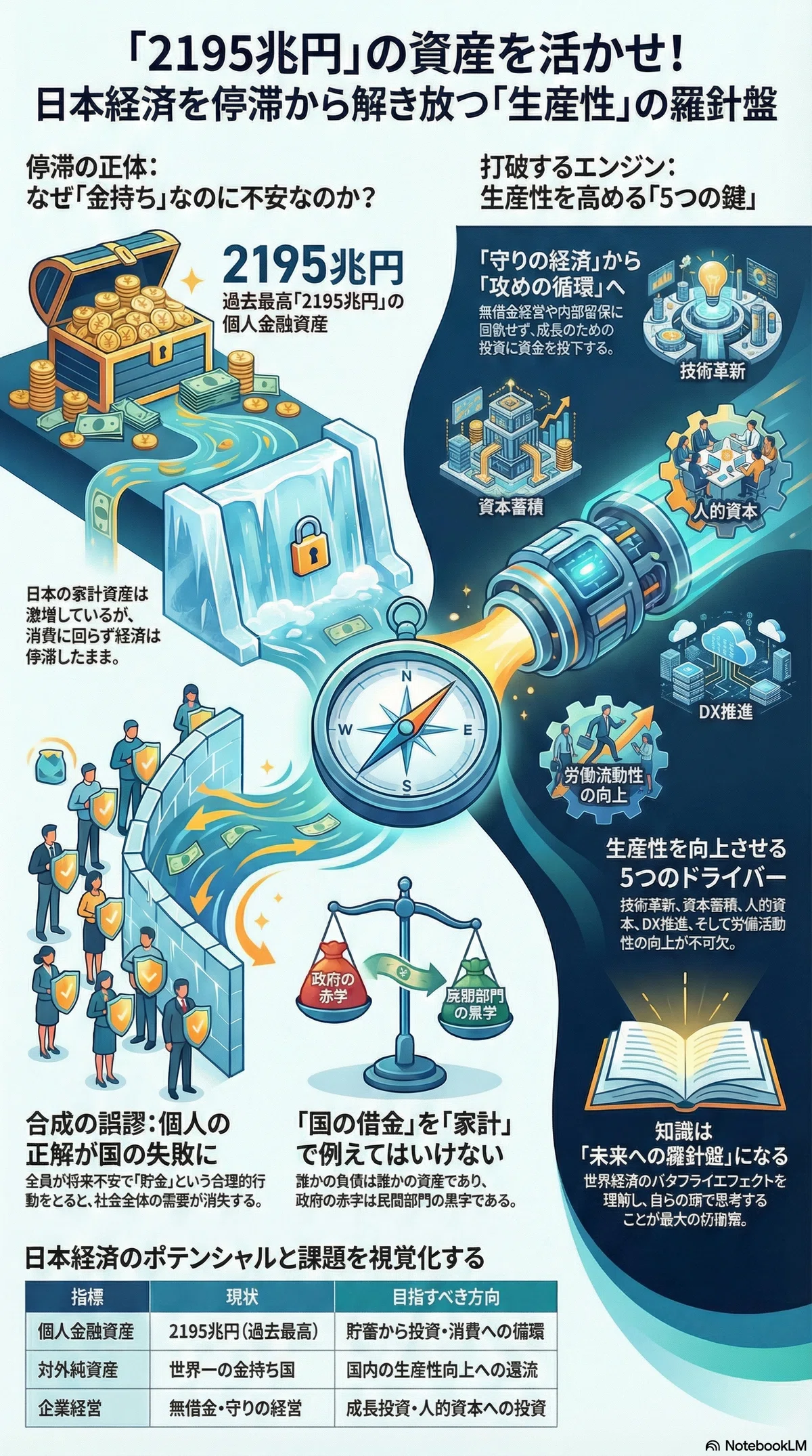 読書日記】お金と経済 日本の生産性を高める仕組みと法則