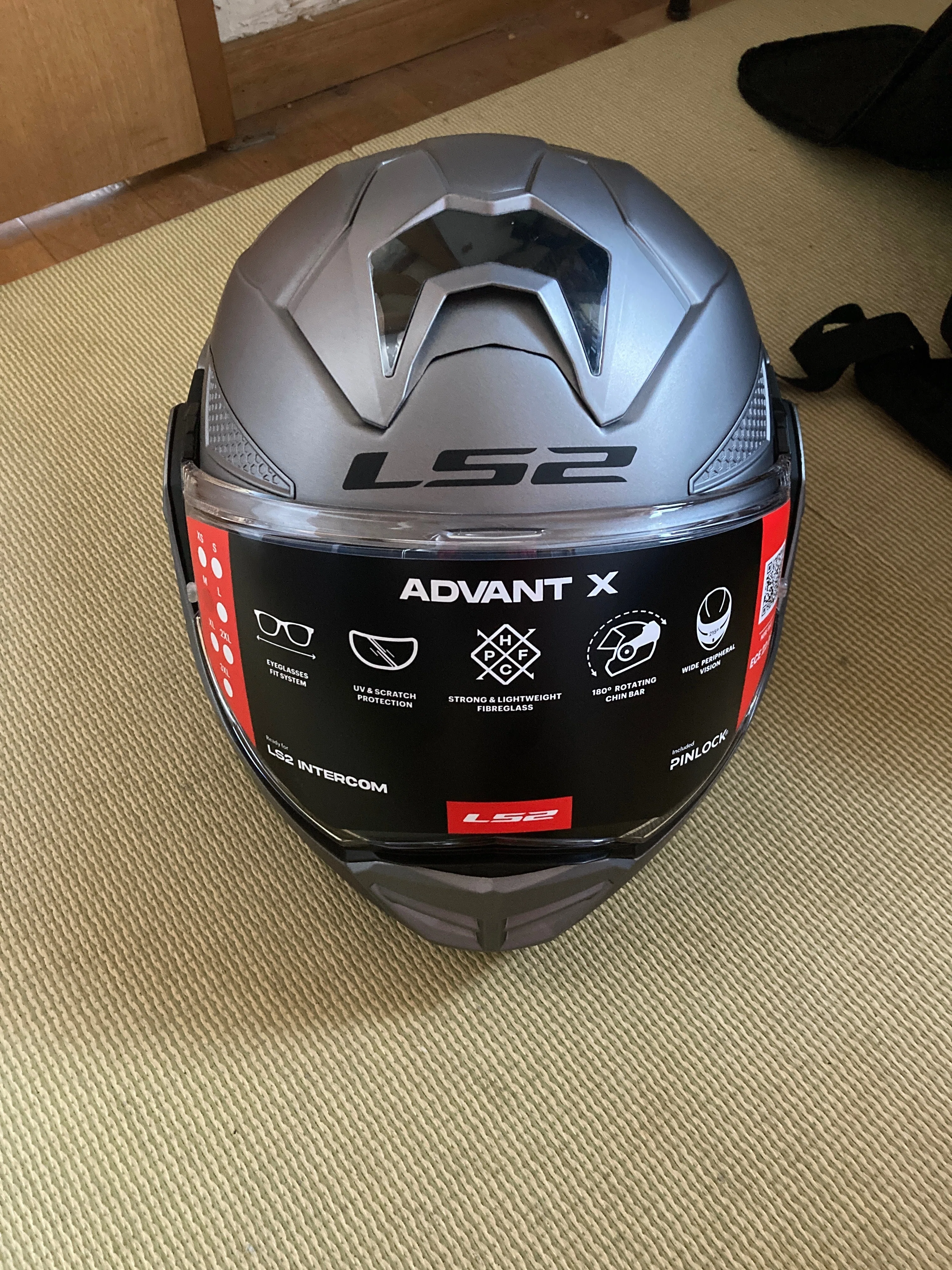 ヘルメット LS2 ADVANT-X｜えんどうえこ