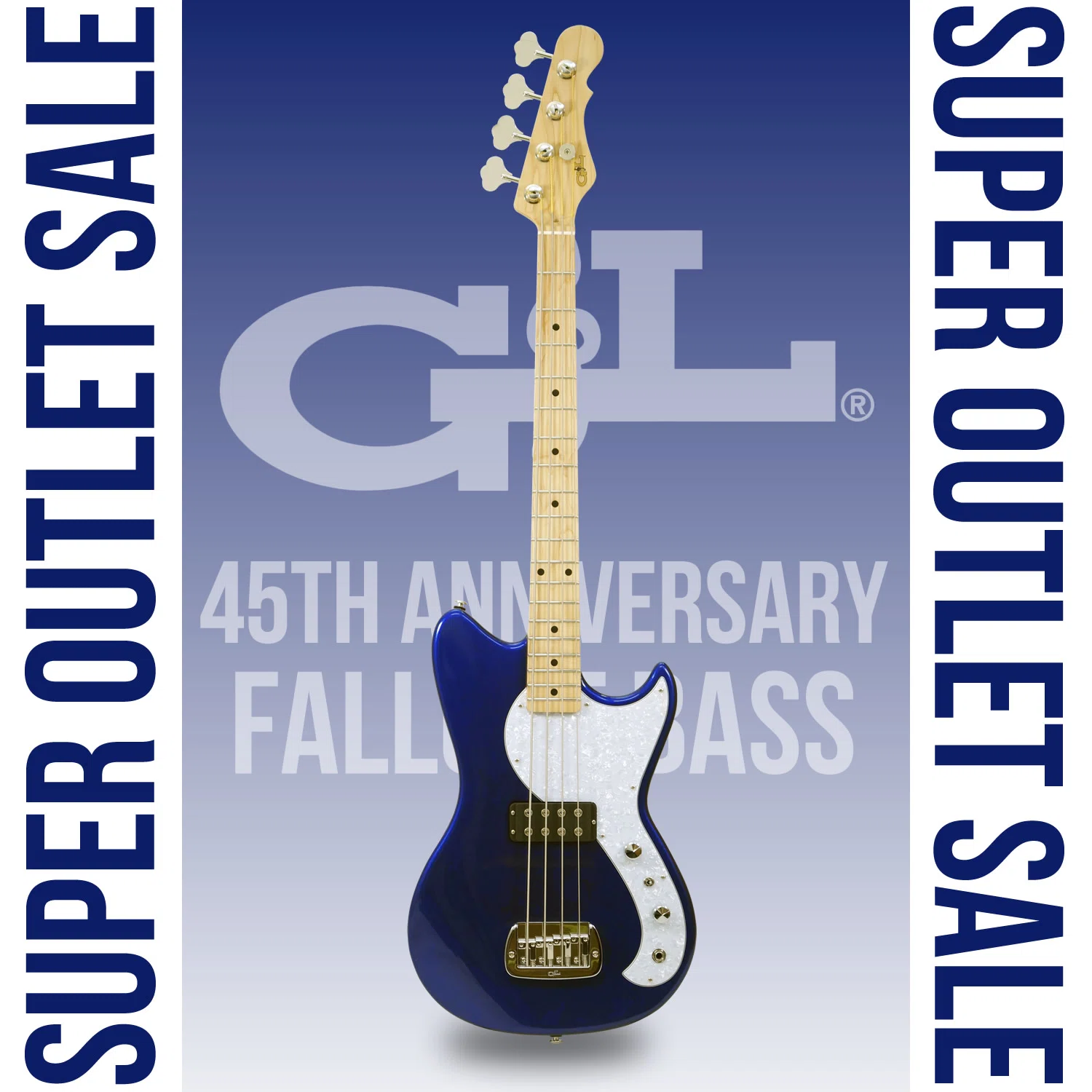 現在では入手困難な G&L 45周年を記念した全世界100本限定「Fallout 