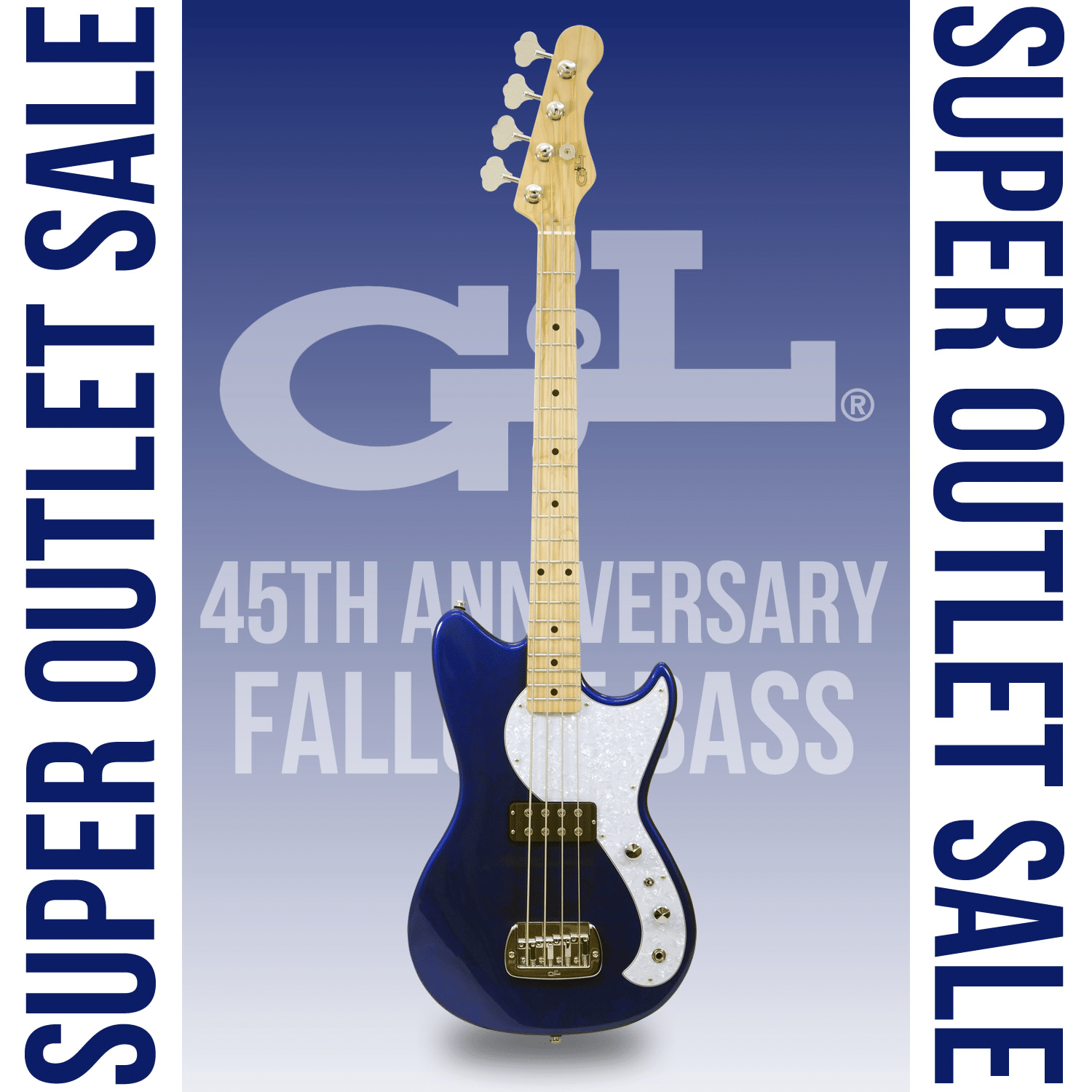 現在では入手困難な G&L 45周年を記念した全世界100本限定「Fallout