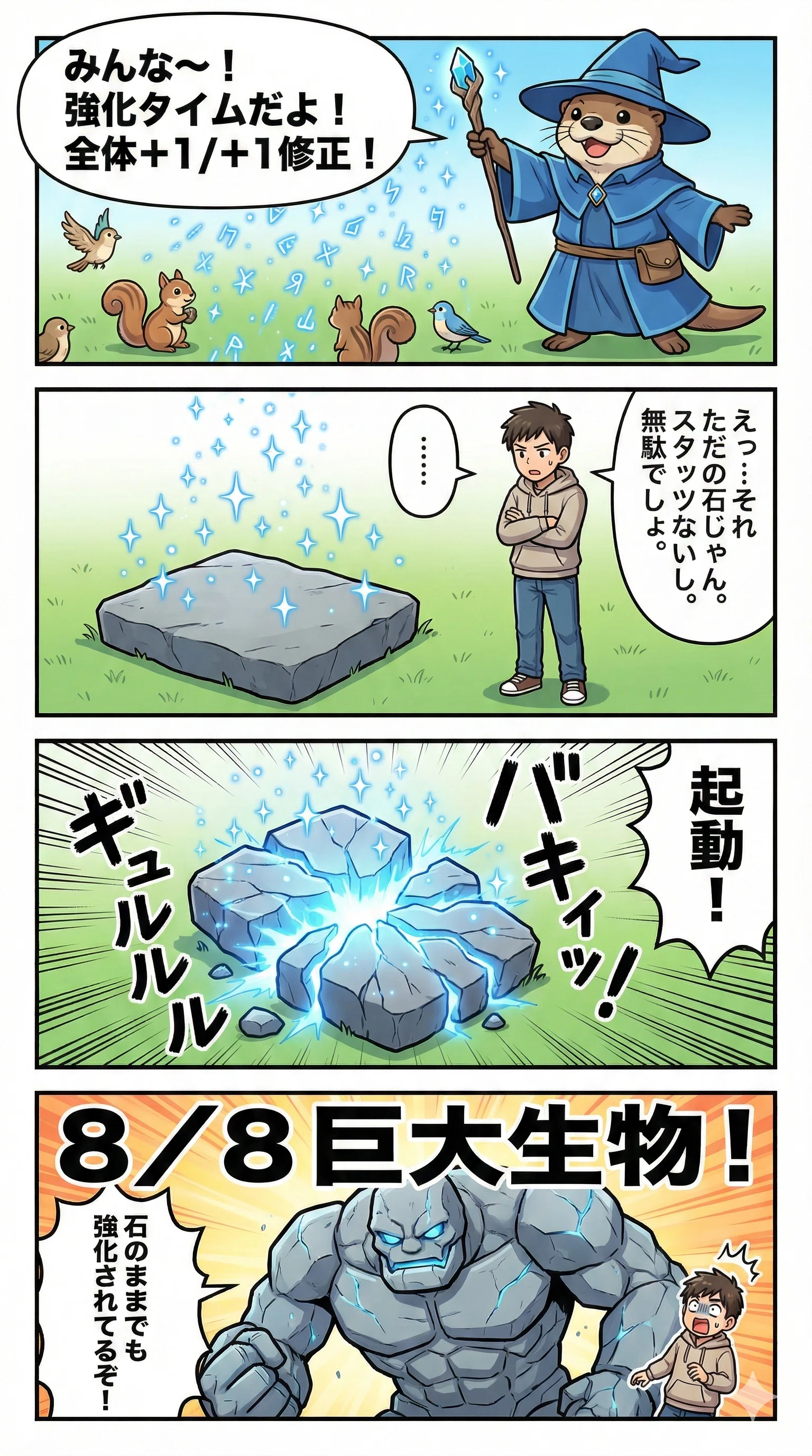 MTG豆知識】「石」を強化しても無駄…じゃない！？《石人の核》とルール 