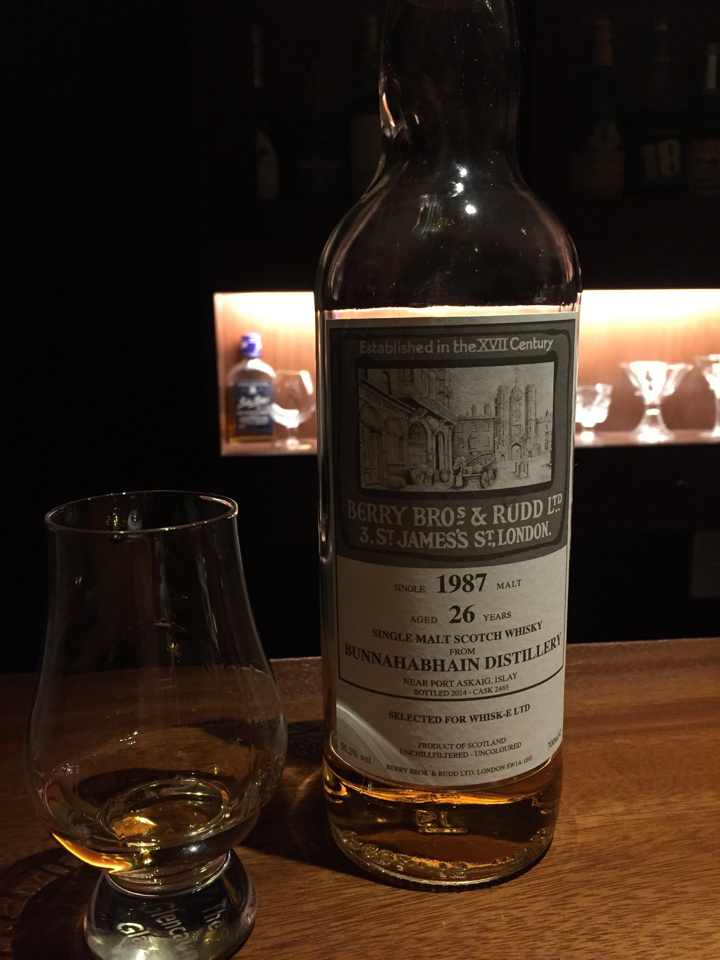 ウイスキー短編小説236：ベリーブラザーズ＆ラッド社「ブナハーブン