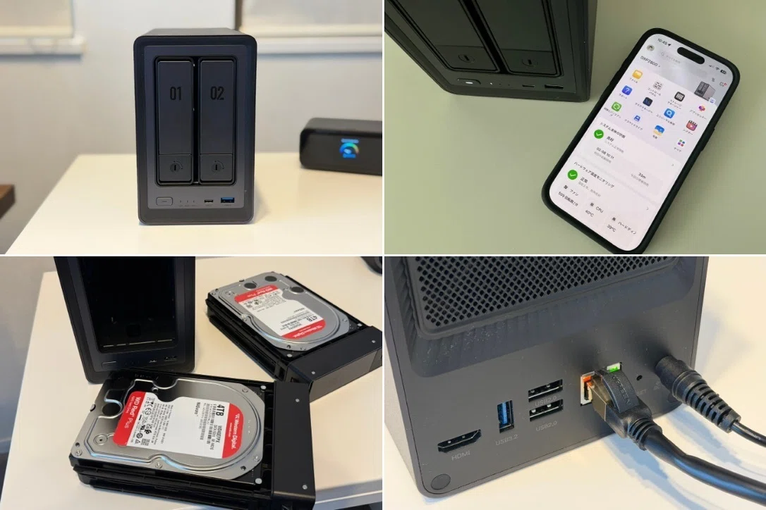 UGREEN NASync DXP2800レビュー|最初のNASで失敗したくない人にこそ読んでほしい理由