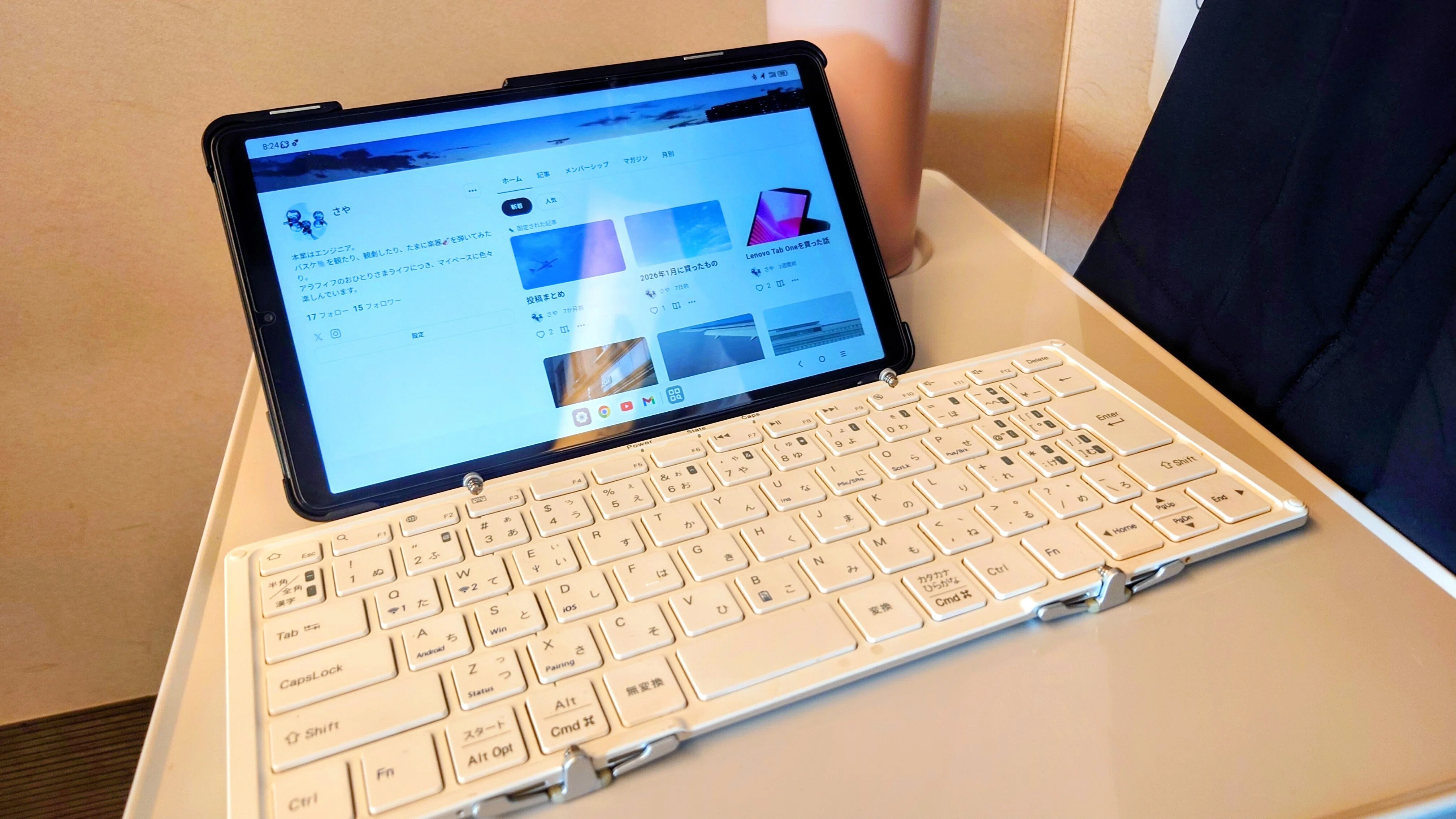 タブレットを買ったので、古いキーボードを引っ張り出してみた話|さや タブレットを買ったので、古いキーボードを引っ張り出してみた話|さや