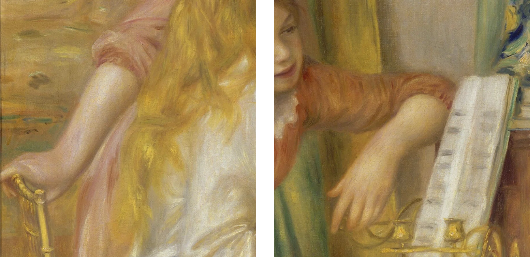印象派展」出品作を解説！⑦：ルノワール《ピアノを弾く少女たち》1892