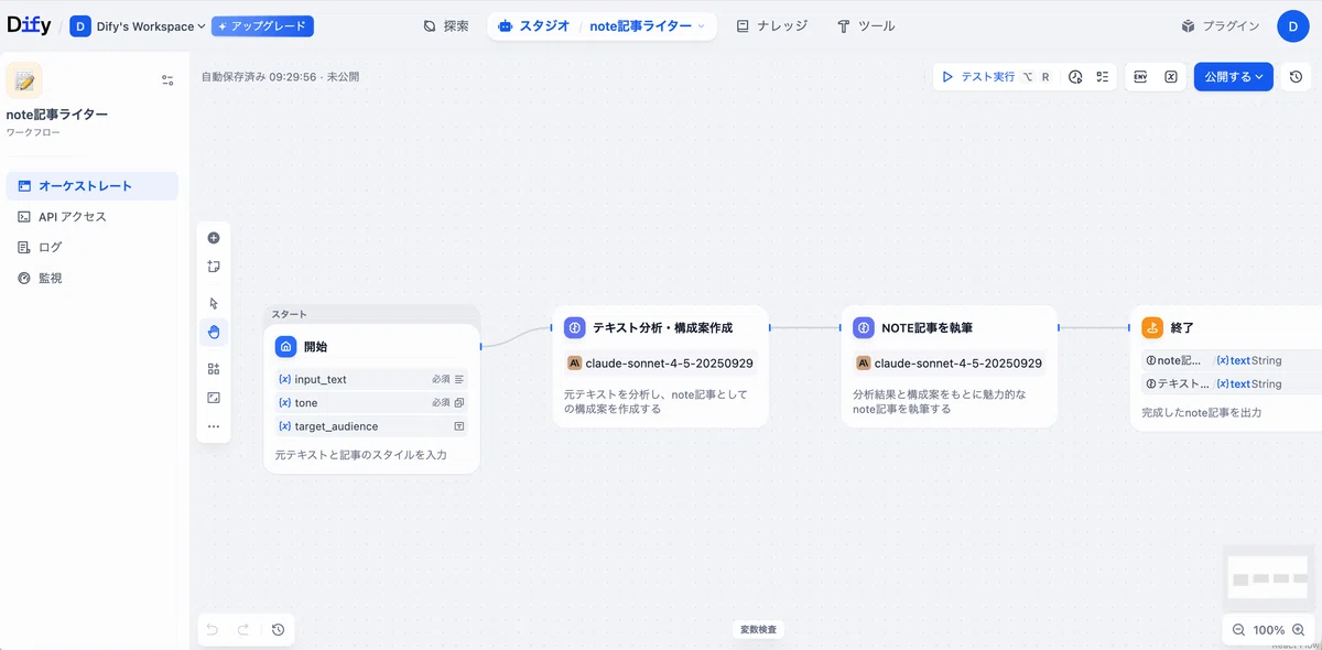 Claude CodeでDifyワークフローを作成する｜Ringy | Dify