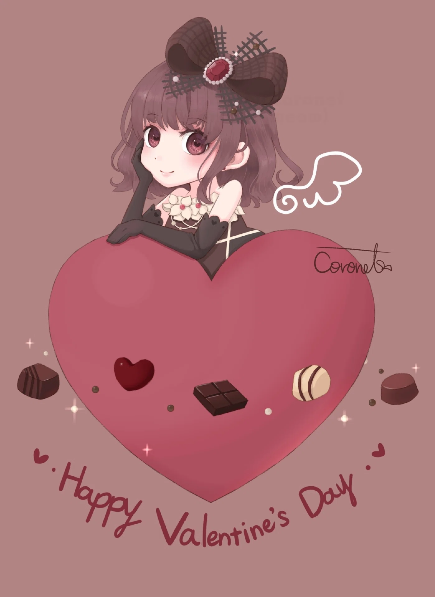 イラスト】Happy Valentine's Day 2026｜Coronet