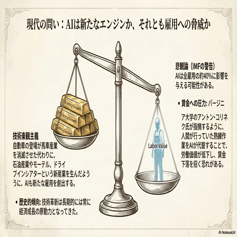 産業革命の「織物職人」が警告する、AI時代に私たちが直面する「真の