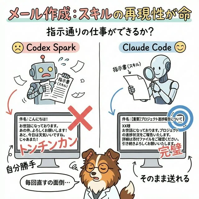 GPT-5.3 Codex Spark、爆速だけど