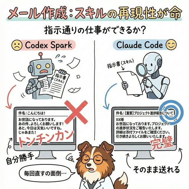 GPT-5.3 Codex Spark、爆速だけど