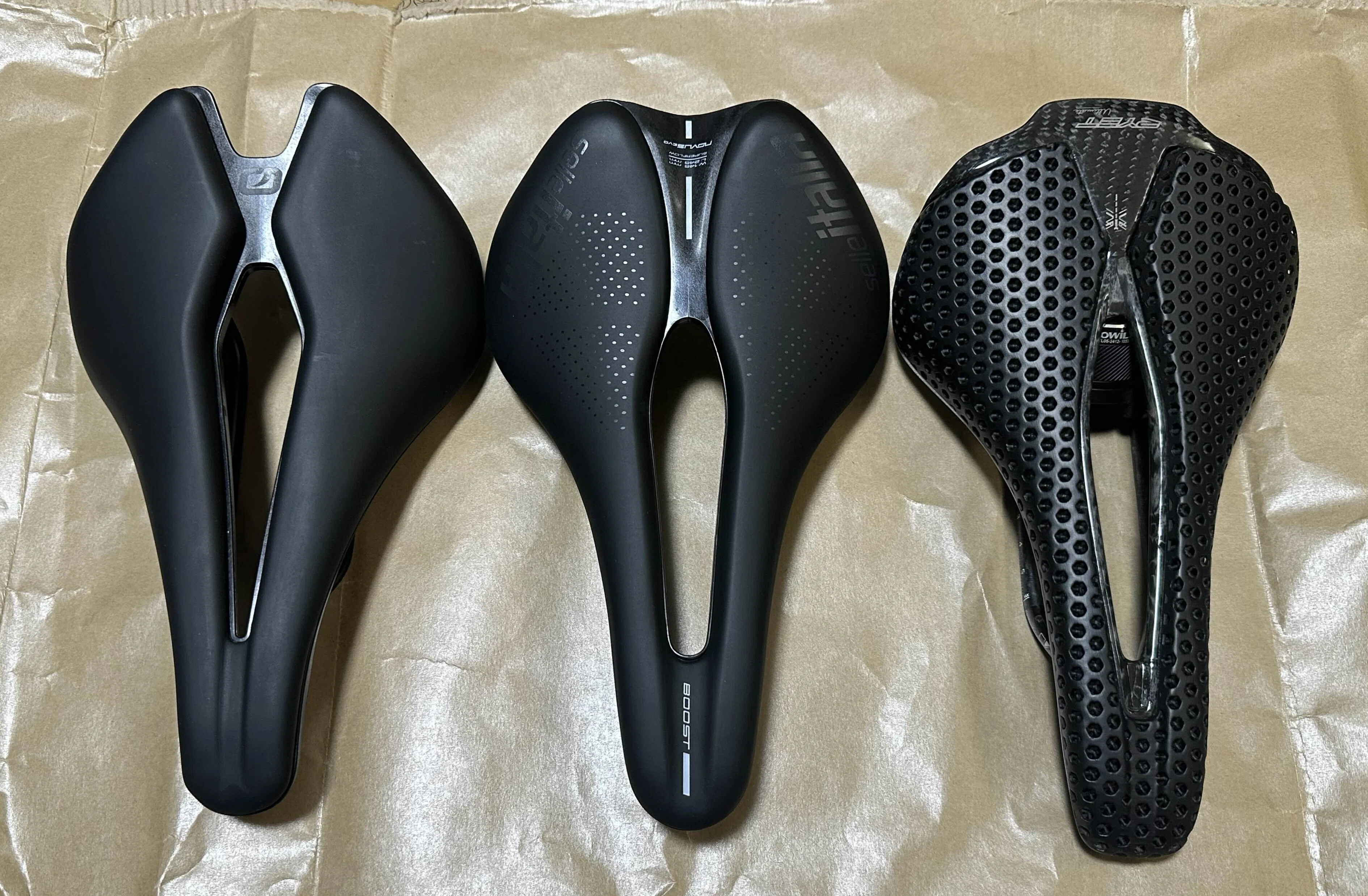 有名バイクフィッターさんお勧めサドルのSelle Italia「NOVUS BOOST