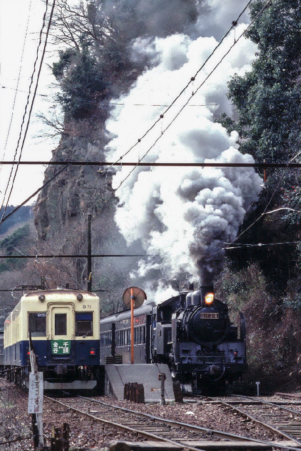 v222, 大井川鐵道：蒸気夜行ミステリー列車-前半 （2002年）｜ひろやん