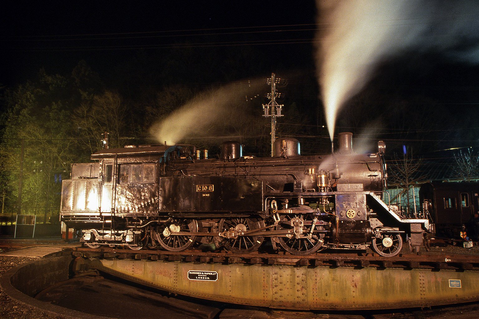 v222, 大井川鐵道：蒸気夜行ミステリー列車-前半 （2002年）｜ひろやん