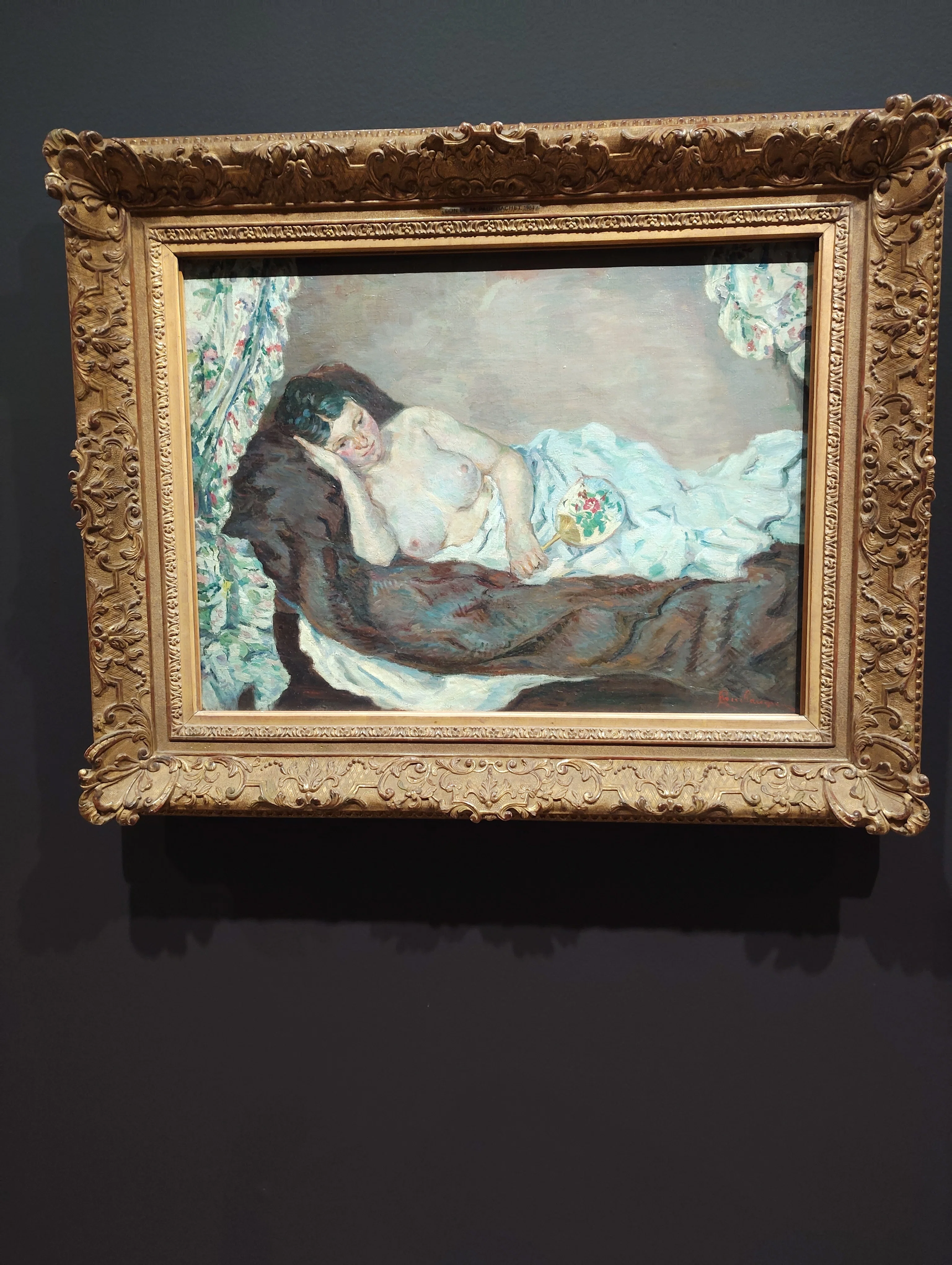 絵画『秘密の場所』 オルセー美術館でびっくりしたこと。最後にパネルで紹介される収集家の
