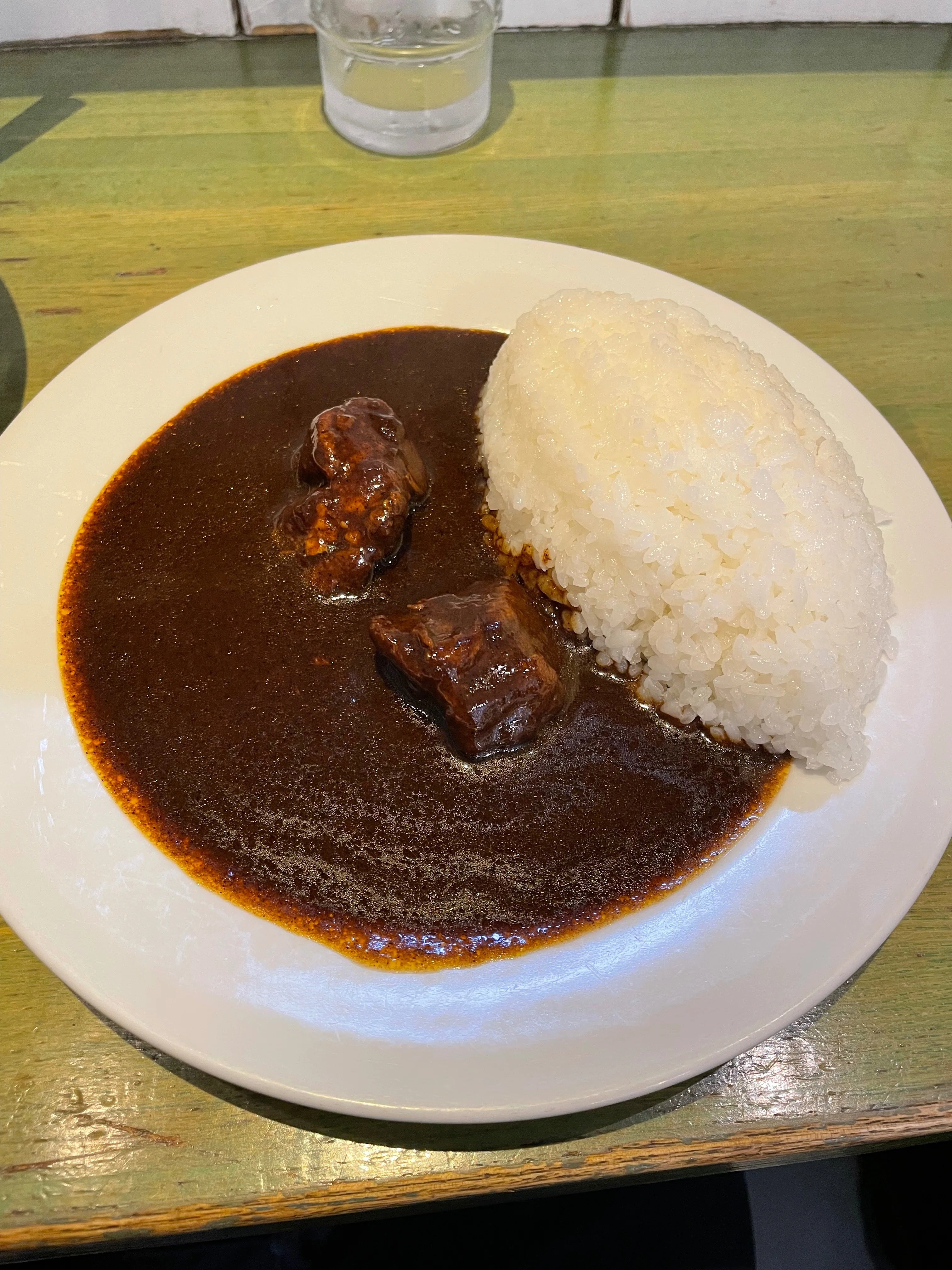 本日のラーメン】 インディアン池上店 | 念願叶う 珠玉のカレーライス