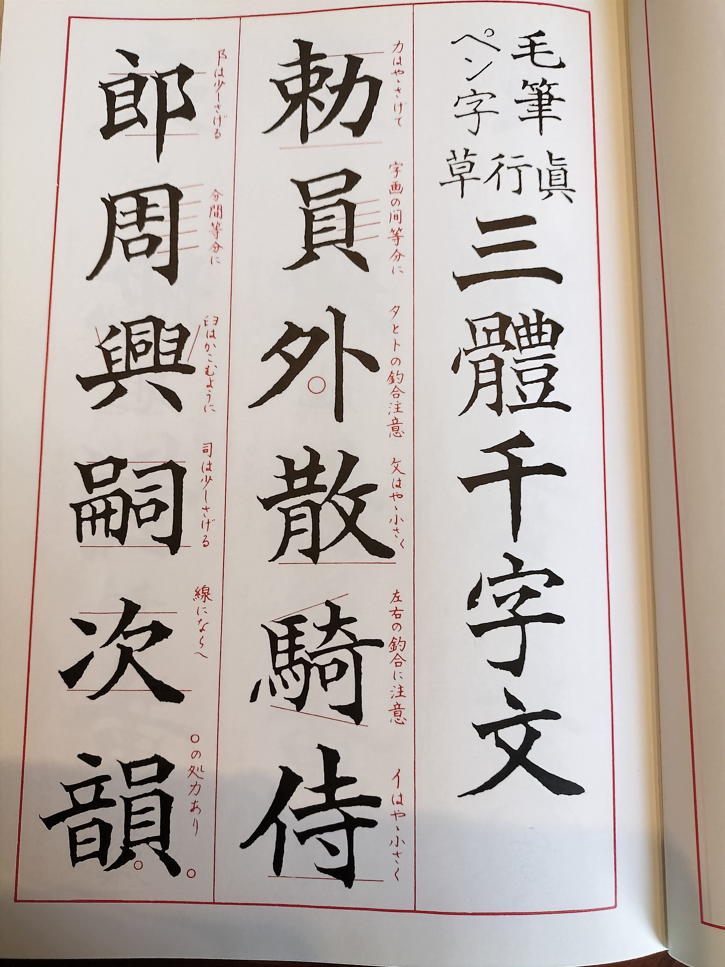 書けました千字文｜おうみのひと