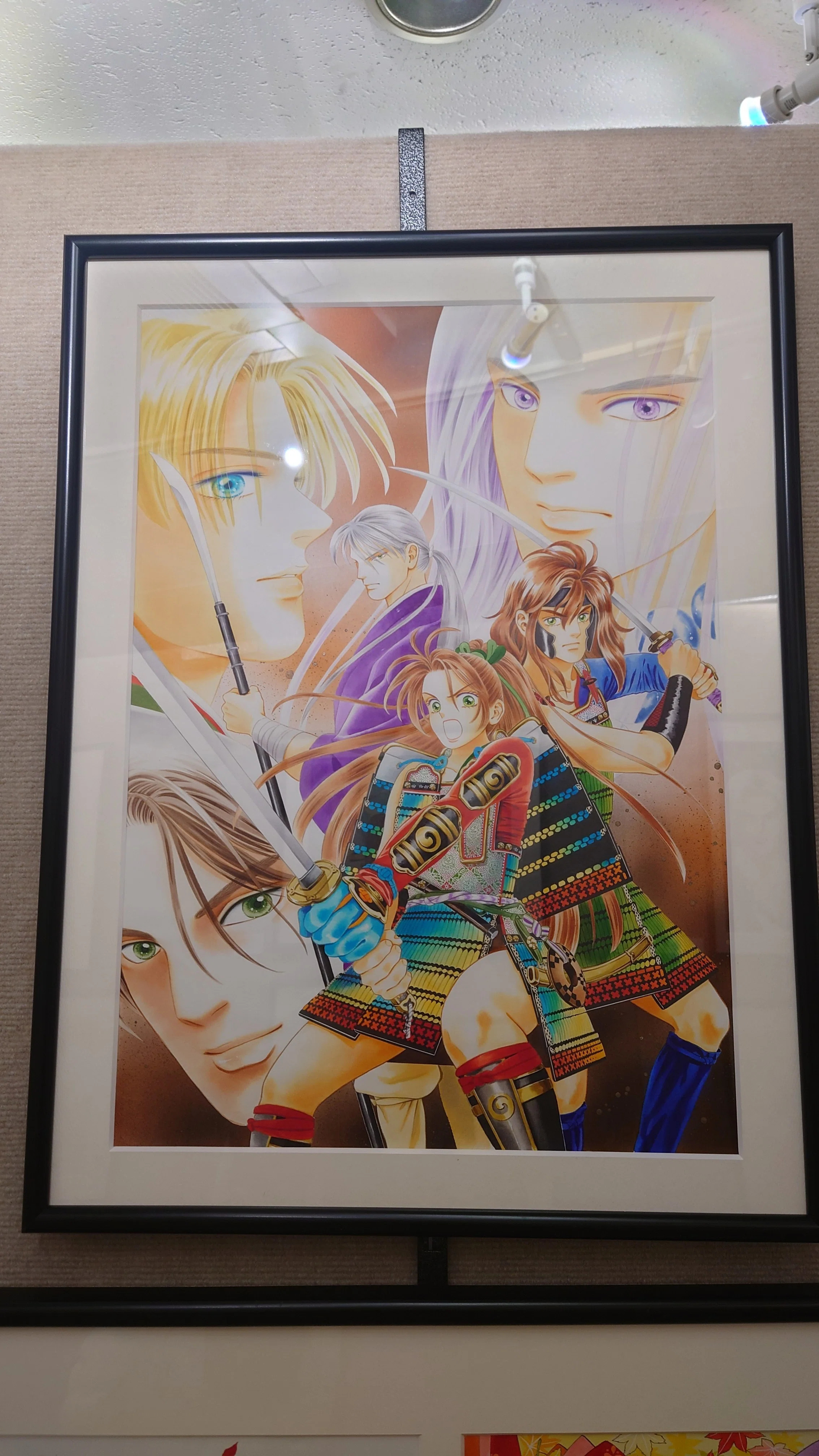 エヴァンゲリオンイラスト展II松原秀典複製原画M:アスカ＆マリ リョウ 