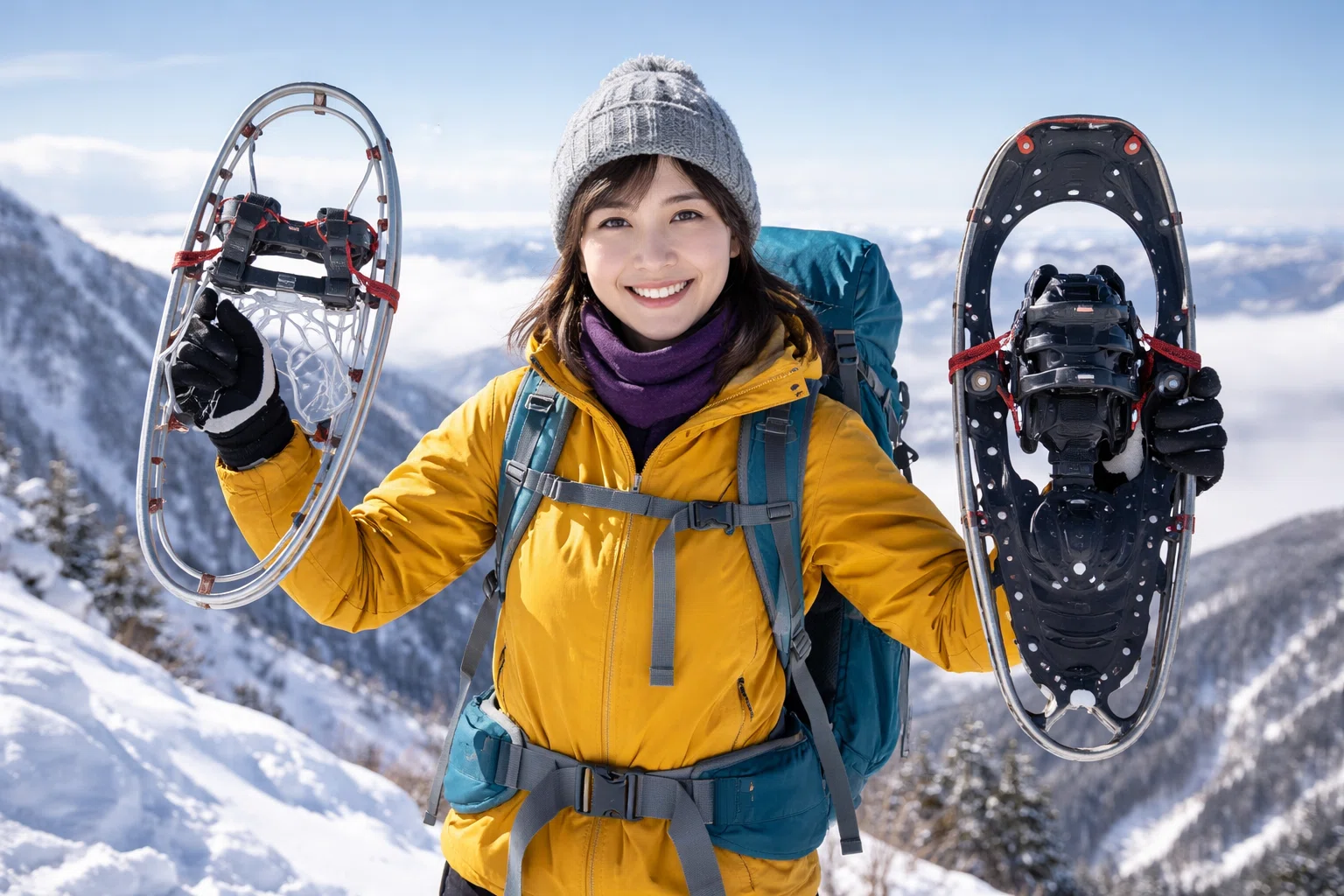 山の心得】ワカンかスノーシューか～雪上の和と洋編～｜ミズ