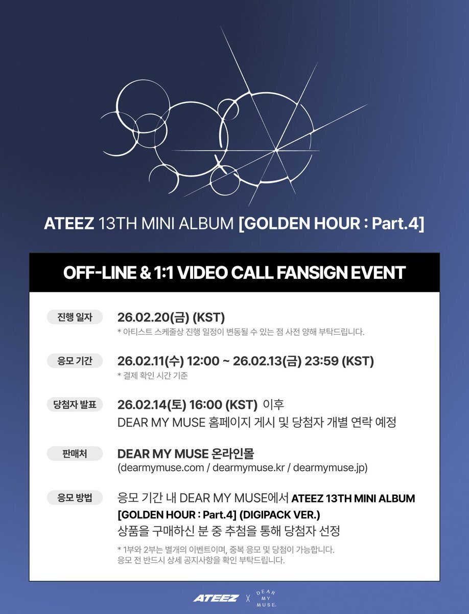 🇰🇷 ATEEZ 260220 【MINGI ミンギ】 ヨントン ボーダー DMM｜Kpop