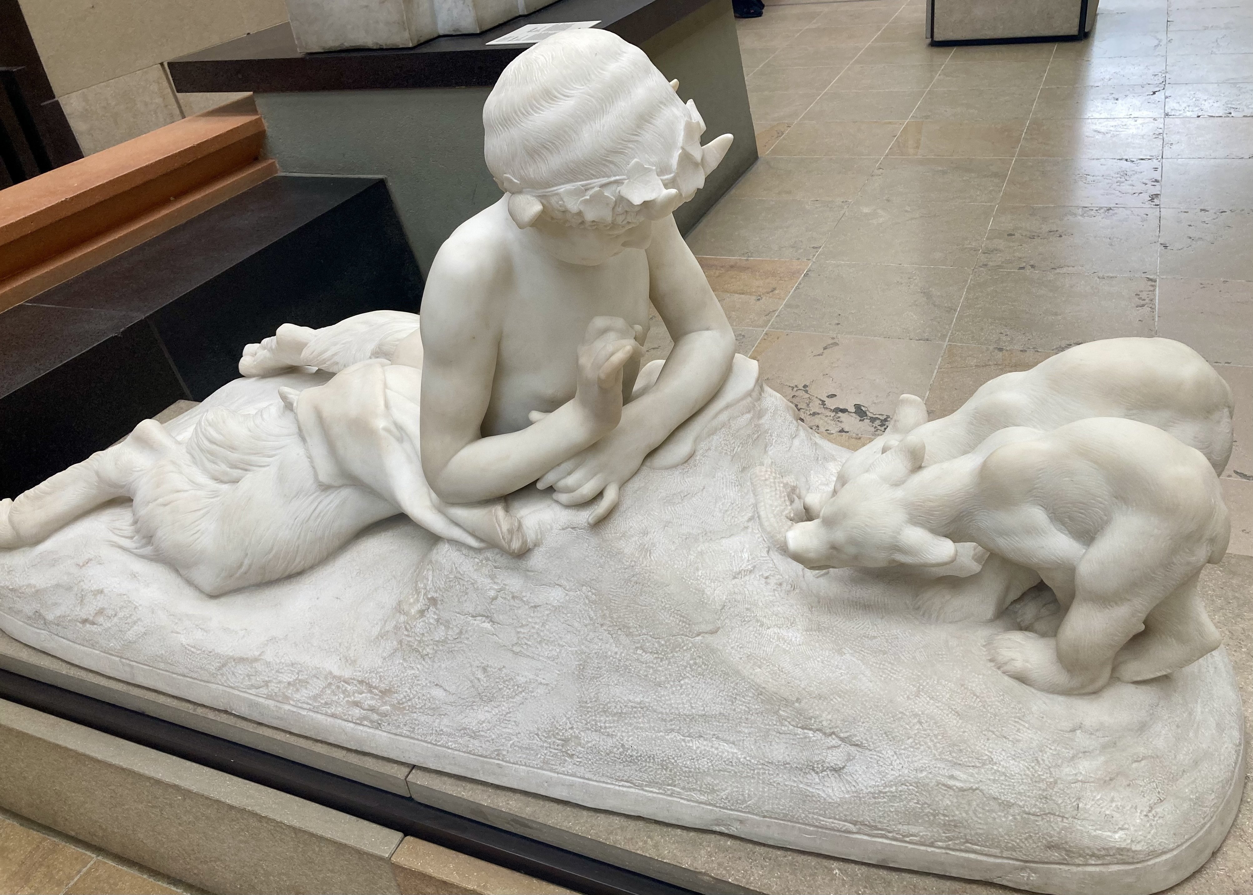 子供のためのオルセー美術館(241)かわいい子熊とびっくりペリカンの