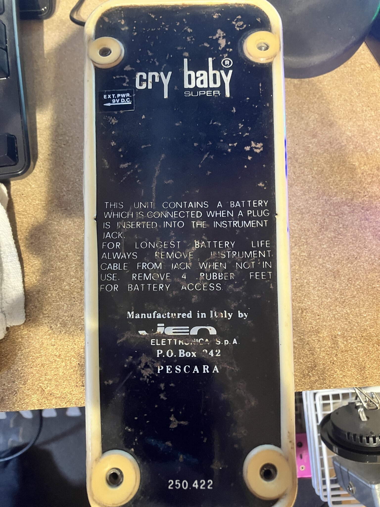 ビンテージワウを譲り受けることになった話とおすすめワウ｜グレッチ兄さん